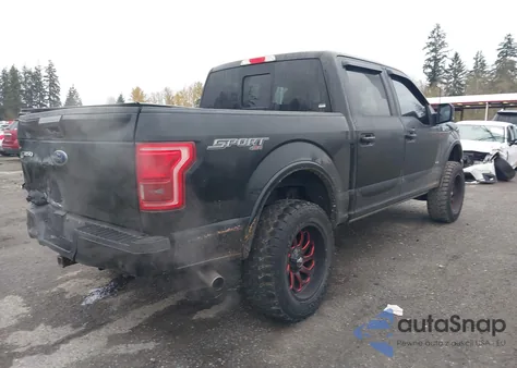 2017 Ford F-150 Lariat из США, поврежденный, VIN 1FTEW1EG9HFC70160